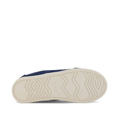 Cordones Plus Kids Sneaker - Navy Canvas Bottom Sole View