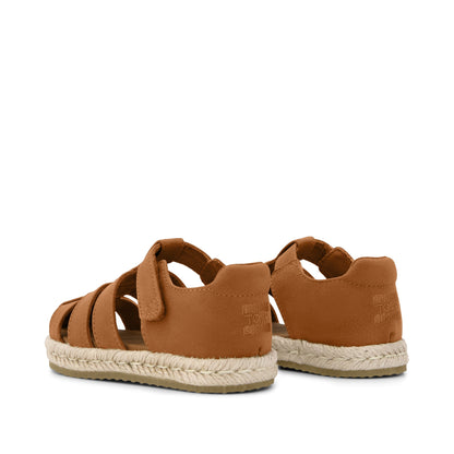 Ryan Fisherman Sandal - Tan Nubuck Back View