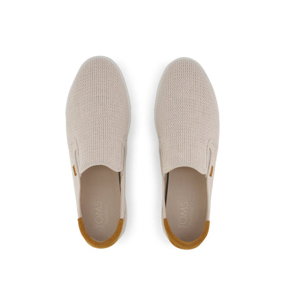 Baja 2.0 Slip On Sneaker - Taupe Mesh Top View