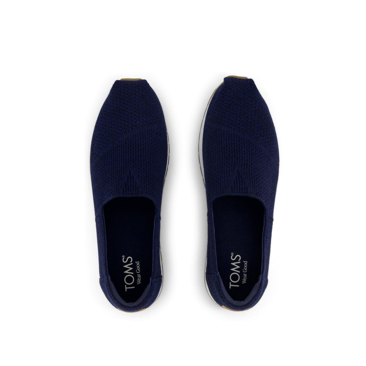 Resident Plus - Navy Knit Top View