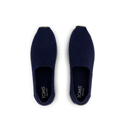 Resident Plus - Navy Knit Top View