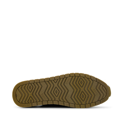Resident Plus Lace-Up - Navy Knit Bottom Sole View