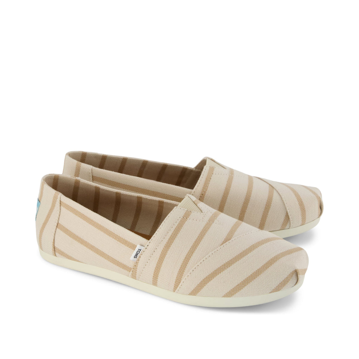 Alpargata Classic - Natural Riviera Stripe Front View