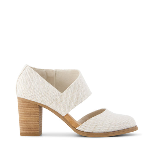 Milan Nova Heel - Natural Side View