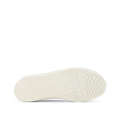 Verona Slip On Sneaker - Navy Heritage Canvas Bottom Sole View