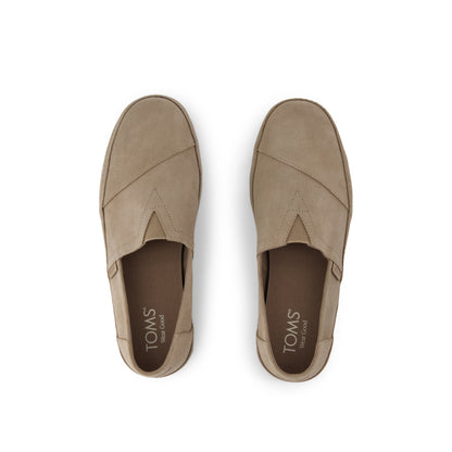 Alpargata Premium - Water Resistant Dune Suede Top View