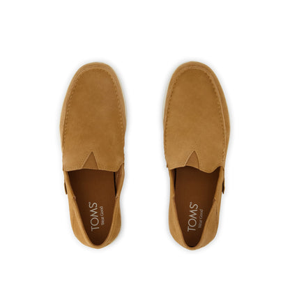 Alonso Rope Loafer - Tan Suede Top View