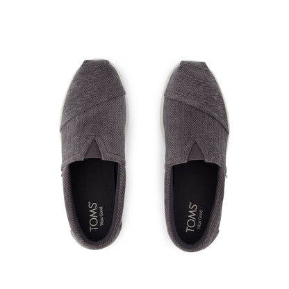 Alp FWD - Forged Iron Luxe Herringbone Top View