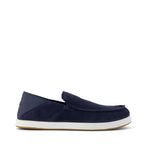 Alonso Rope Loafer - Navy Suede Side View