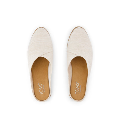 Amelia Mule - Natural Top View