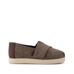 Alpargata Classic Toddler Shoe - Hot Cocoa Herringbone Side View