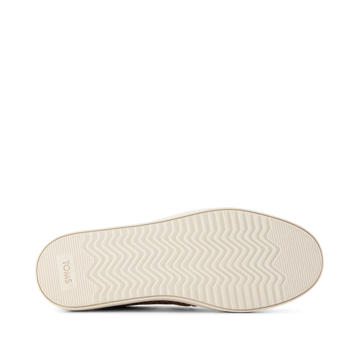 Emily Slip On Sneaker - Toffee Leopard Print Bottom Sole View