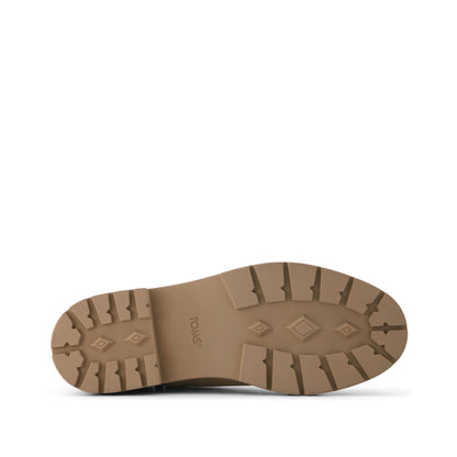 Astrid Boot - Water Repellent Taupe Suede Bottom Sole View