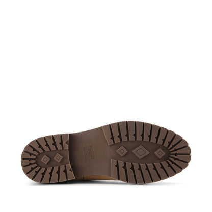 Bennet Boot - Water Resistant Taupe Nubuck Leather Bottom Sole View
