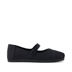 Alpargata Mary Jane - Black Canvas Side View