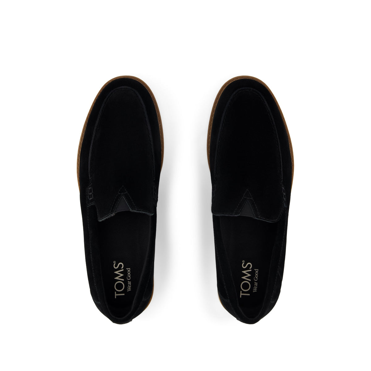 Mens Marcos Loafer Black Suede