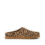 Alpargata Ease Mule - Brown Sugar Leopard Print Hair Leather Side View