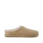 Alpargata Ease Mule - Taupe Microsuede Side View