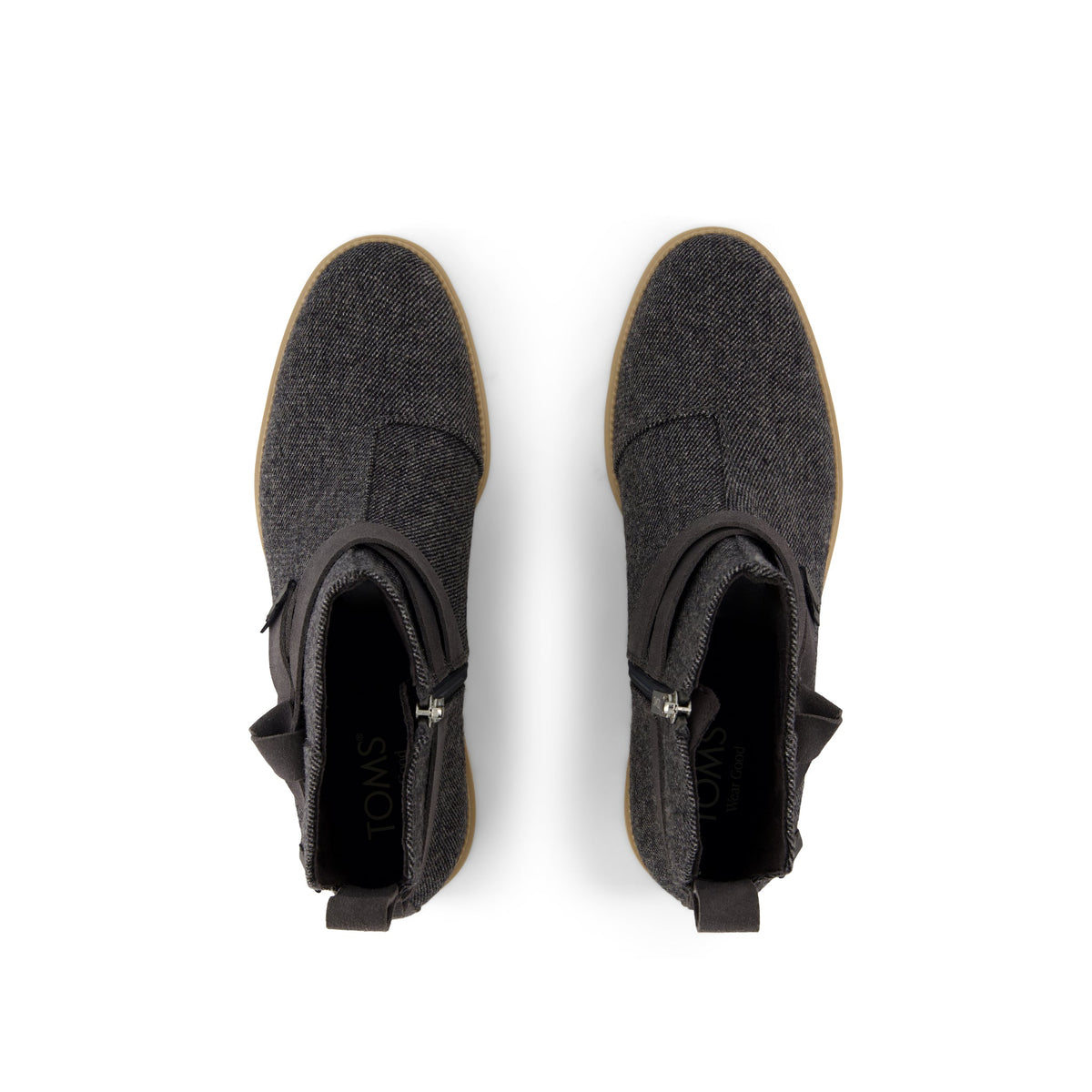 Marlow Boot - Water Repellent Forged Iron Shimmer Twill Top View