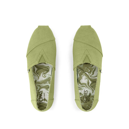 Alpargata Classic - Matcha Heritage Canvas Top View