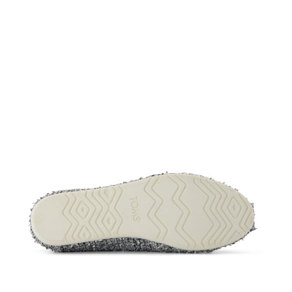Alpargata Ballet Flat - Metallic Boucle Bottom Sole View