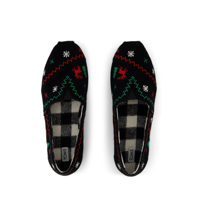 Alpargata Classic - Fair Isle Print Top View