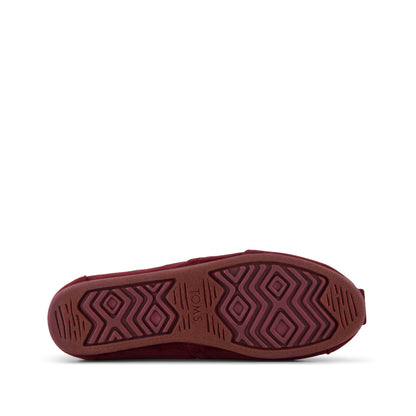 Alpargata Classic - Holiday Foliage Print Bottom Sole View