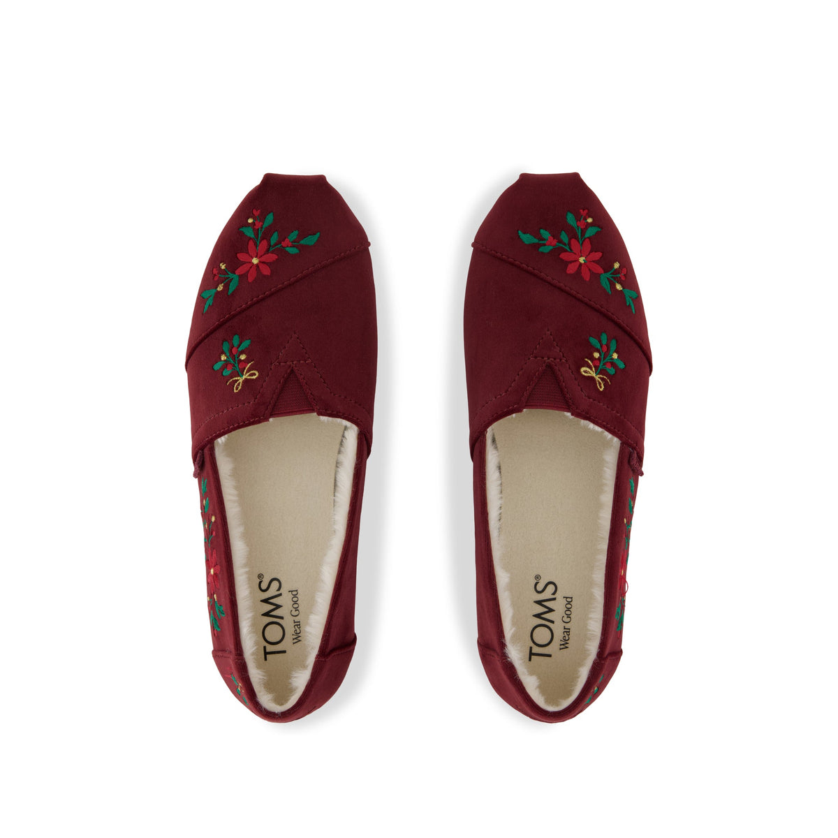 Alpargata Classic - Holiday Foliage Print Top View
