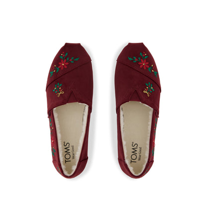 Alpargata Classic - Holiday Foliage Print Top View
