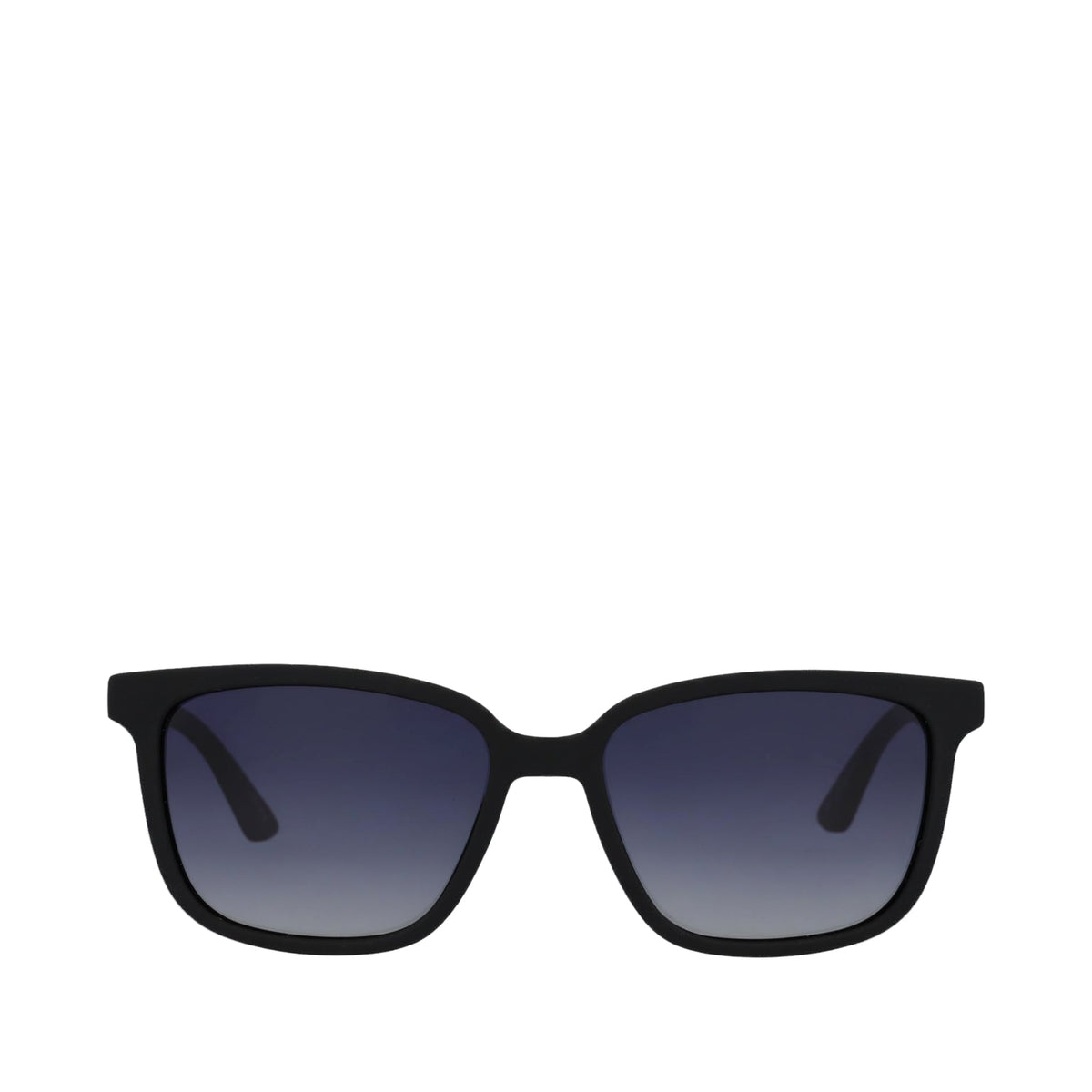 Briar Traveler Sunglasses - Black-Deep Blue Gradient Front View
