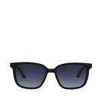 Briar Traveler Sunglasses - Black-Deep Blue Gradient Front View