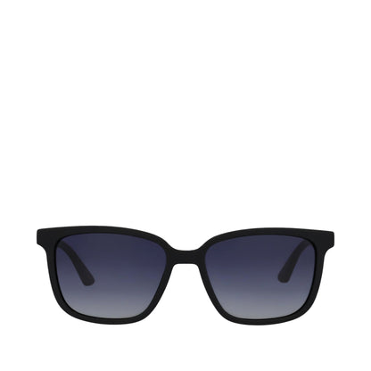 Briar Traveler Sunglasses - Black-Deep Blue Gradient Front View