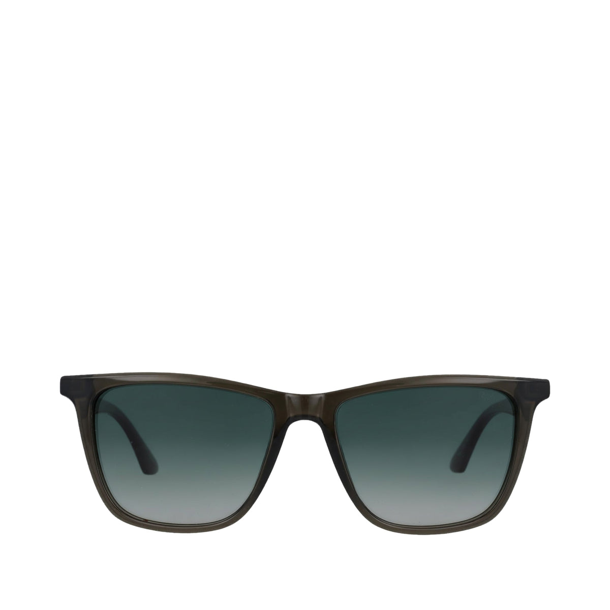 Rio Traveler Sunglasses - Forest Green Tortoise-Grey Front View