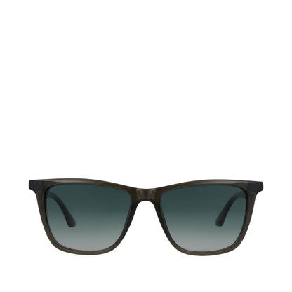 Rio Traveler Sunglasses - Forest Green Tortoise-Grey Front View