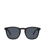 Silas Traveler Sunglasses - Black-Grey Front View