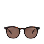 Sequoia Handcrafted Sunglasses - Chestnut Tortoise-Brown Front View