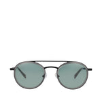 Sol Handcrafted Sunglasses - Silver-Grey Front View