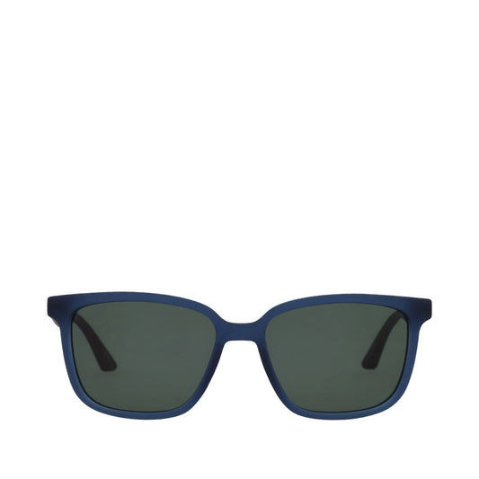 Briar Traveler Sunglasses - Indigo Crystal-Bottle Green Front View