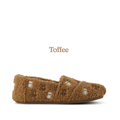 Womens Alpargata Classic Mystery Bag Faux Shearling Teddy Bear