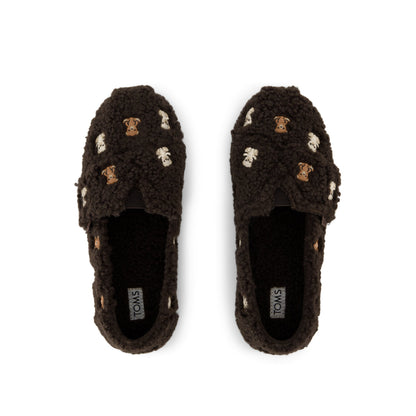 Mystery Bag Faux Shearling Teddy Bear Alpargata Classic Kids Shoe