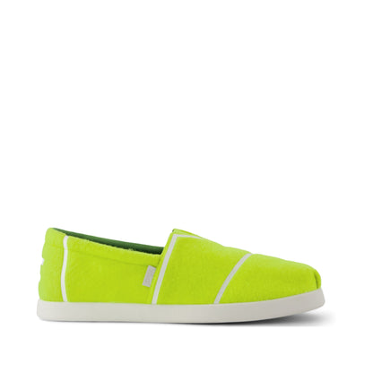 Alp FWD - Neon Yellow Tennis Felt Side View