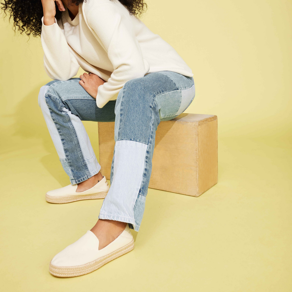 Carolina Natural Twill Espadrille